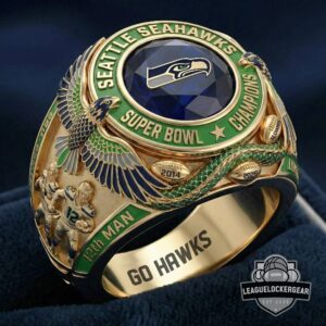 Seattle Seahawks 2026 Super Bowl Champions 12th Man Championship Ring