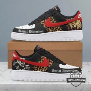 Social Distortion Tour 2026 Custom Air Force 1 Shoes