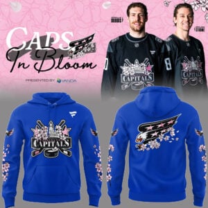 Washington Capitals Caps In Bloom Cherry Blossom Hoodie