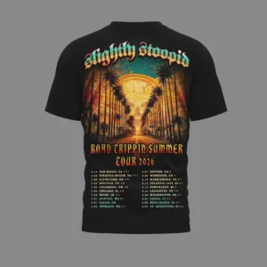 20260308 slightly stoopid road trippin summer tour 2026 t shirt 1