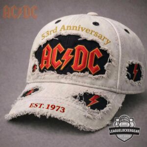 AC/DC 53rd Anniversary EST. 1973 Baseball Cap