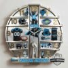Carolina Panthers 3D Visual Effect Acrylic Wall Clock