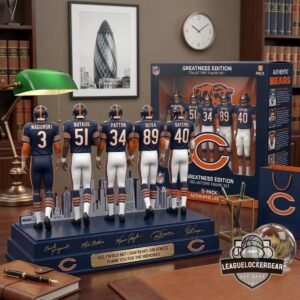 Chicago Bears Greatness Edition Acrylic Plaque
