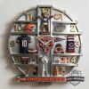 Chicago Bears Decorative 3D Visual Effect Acrylic Wall Clock