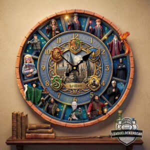 Personalized Harry Potter Characters Wall Clock