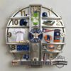 Houston Astros 3D Visual Effect Acrylic Wall Clock