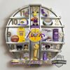 Los Angeles Lakers 3D Visual Effect Acrylic Wall Clock