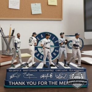 Seattle Mariners Thank You For The Memories Acrylic Plaque