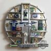 Seattle Seahawks 3D Visual Effect Acrylic Wall Clock