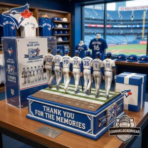 Toronto Blue Jays 50 Seasons Legends Collection Thank You For The Memories Acrylic Plaque