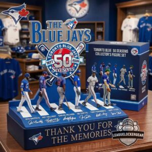Toronto Blue Jays 50 Seasons Thank You For The Memories Acrylic Plaque