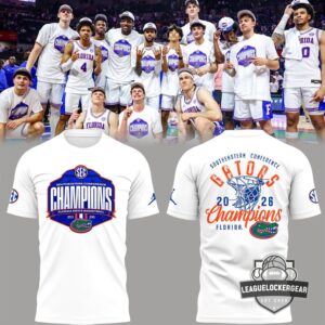 Florida Gators 2026 Southeastern Conference Champions T-Shirt