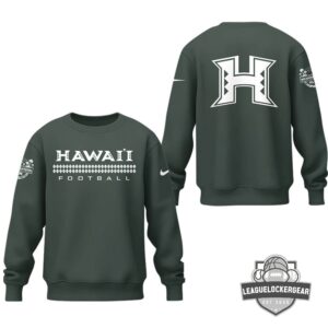 Hawaii Football Braddahhood Tapa Pattern Sweatshirt