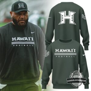 Hawaii Football Braddahhood Tapa Pattern Sweatshirt