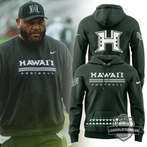 Hawaii Rainbow Warriors Football Braddahood Hoodie