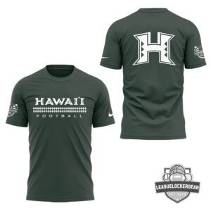 Hawaii Rainbow Warriors Football Kapa Pattern Braddahhood T-Shirt