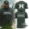 Hawaii Rainbow Warriors Football Kapa Pattern Braddahhood T-Shirt