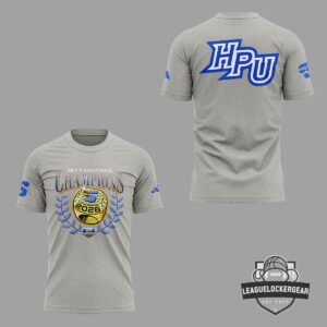 High Point Panthers 2026 Big South Men's Basketball Tournament Champions T-Shirt