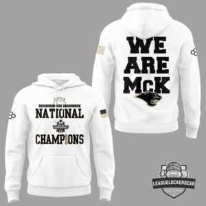McKendree Bearcats 2026 NCAA Women's Wrestling National Champions Hoodie