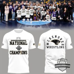 McKendree Bearcats Wrestling 2026 NCAA Women's National Champions T-Shirt