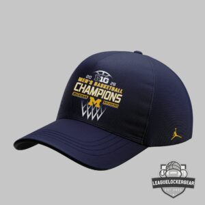 Michigan Wolverines 2026 Big Ten Men's Basketball Champions T-Shirt