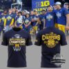 Michigan Wolverines 2026 Big Ten Men's Basketball Champions T-Shirt