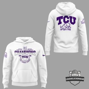 TCU Horned Frogs Women's Basketball Big 12 Conference Champions 2026 Hoodie