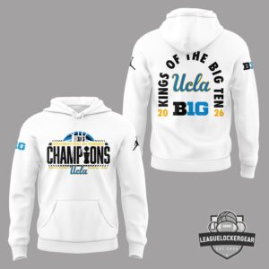 UCLA 2026 Big Ten Women's Basketball Tournament Champions Hoodie