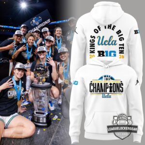 UCLA 2026 Big Ten Women's Basketball Tournament Champions Hoodie