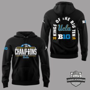 UCLA 2026 Big Ten Women's Basketball Tournament Champions Hoodie