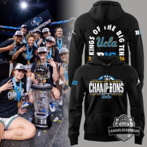 UCLA 2026 Big Ten Women's Basketball Tournament Champions Hoodie