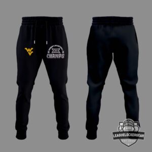 West Virginia Mountaineers 2026 Big 12 Tournament Champions Women's Basketball Hoodie