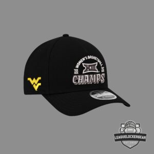 West Virginia Mountaineers 2026 Big 12 Tournament Champions Women's Basketball Hoodie