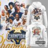 West Virginia Mountaineers 2026 Big 12 Tournament Champions Women's Basketball Hoodie