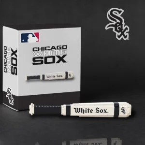 Chicago White Sox Baseball Bat Building Blocks Set