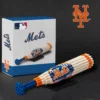 New York Mets Baseball Bat Building Blocks Set