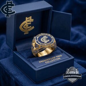 Carlton Blues AFL Premiers Championship Ring
