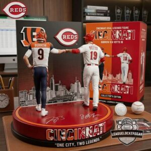 Cincinnati Reds x Cincinnati Bengals Legends Acrylic Plaque