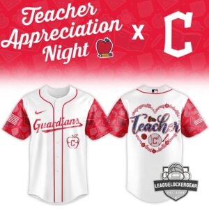 Cleveland Guardians Teacher Appreciation Night Baseball Jersey