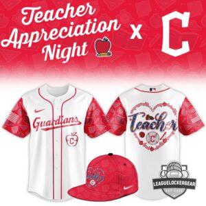 Cleveland Guardians Teacher Appreciation Night Baseball Jersey