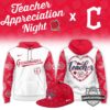 Cleveland Guardians Teacher Appreciation Night Hoodie And Cap