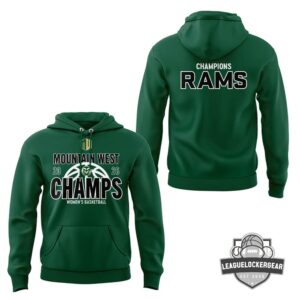 Colorado State Rams 2026 Mountain West Champs Women's Basketball Hoodie