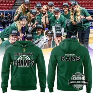 Colorado State Rams 2026 Mountain West Champs Women's Basketball Hoodie