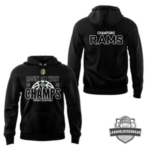 Colorado State Rams 2026 Mountain West Champs Women's Basketball Hoodie