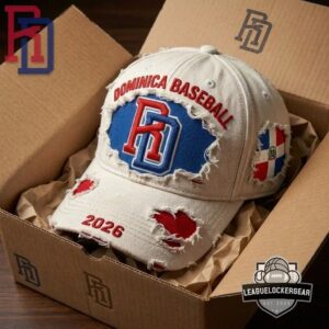 Dominican Republic Baseball 2026 Distressed Hat