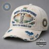 India Cricket Team Men's T20 World Cup Two-Time Champions 2007-2026 Distressed Cap