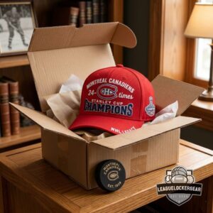 Montreal Canadiens 24-Times Stanley Cup Champions NHL Legacy Baseball Cap