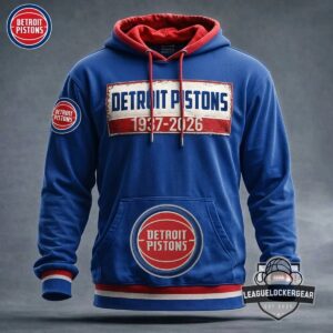 Detroit Pistons 1937-2026 Hoodie