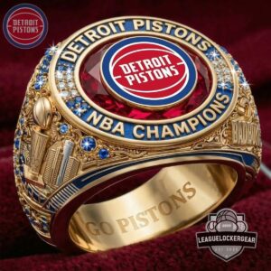 Detroit Pistons Bad Boys NBA Champions Championship Ring