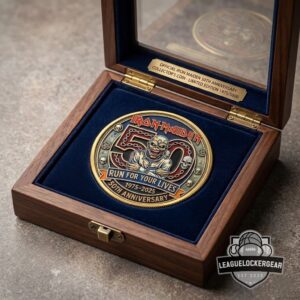 Iron Maiden 50th Anniversary Run For Your Lives Commemorative Coin